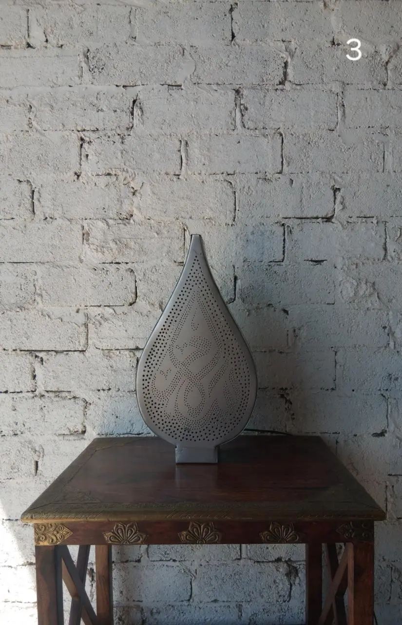 Moroccan Moonlight Electric Lamp