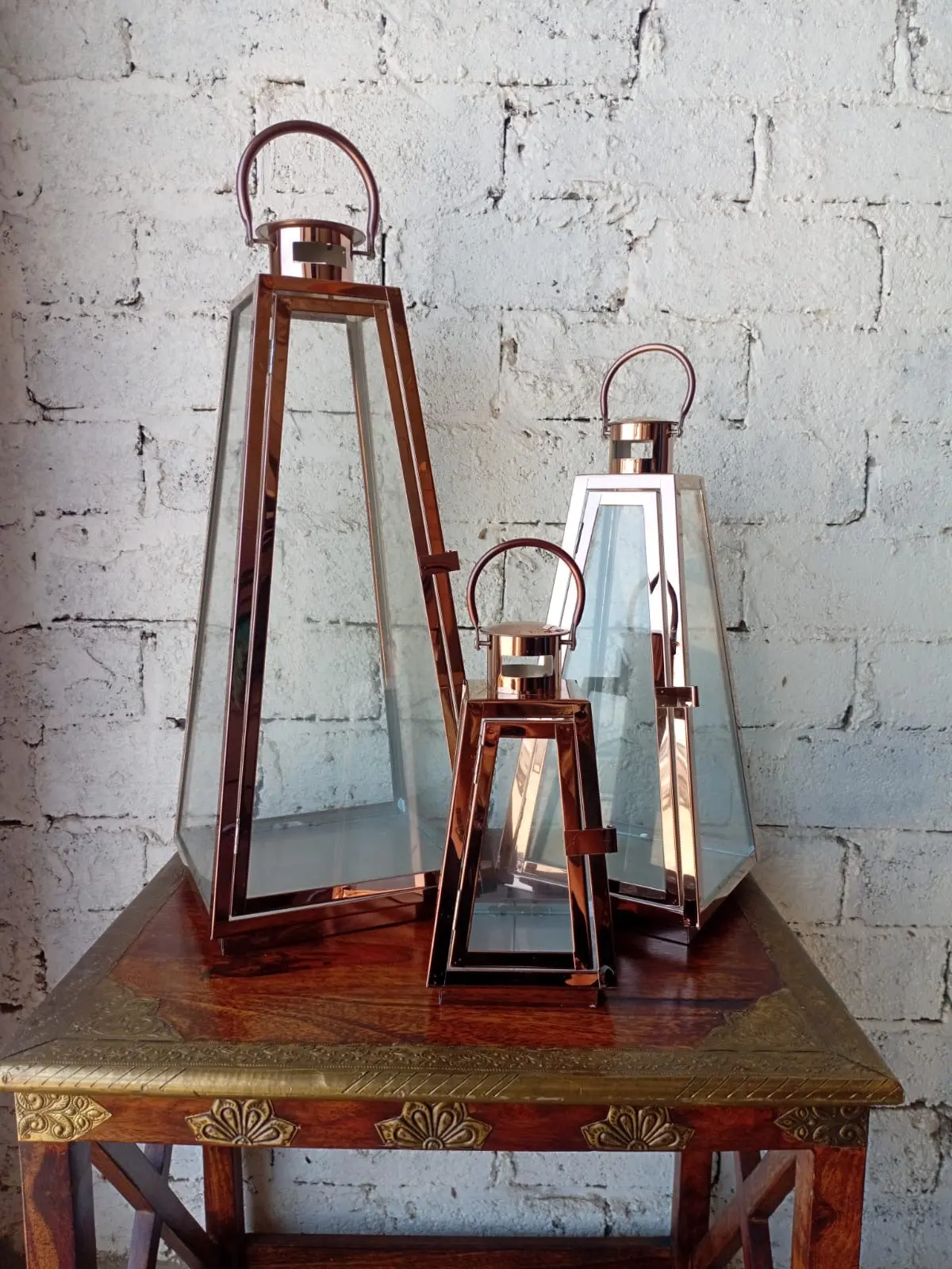 Coastal Green Mini Lantern