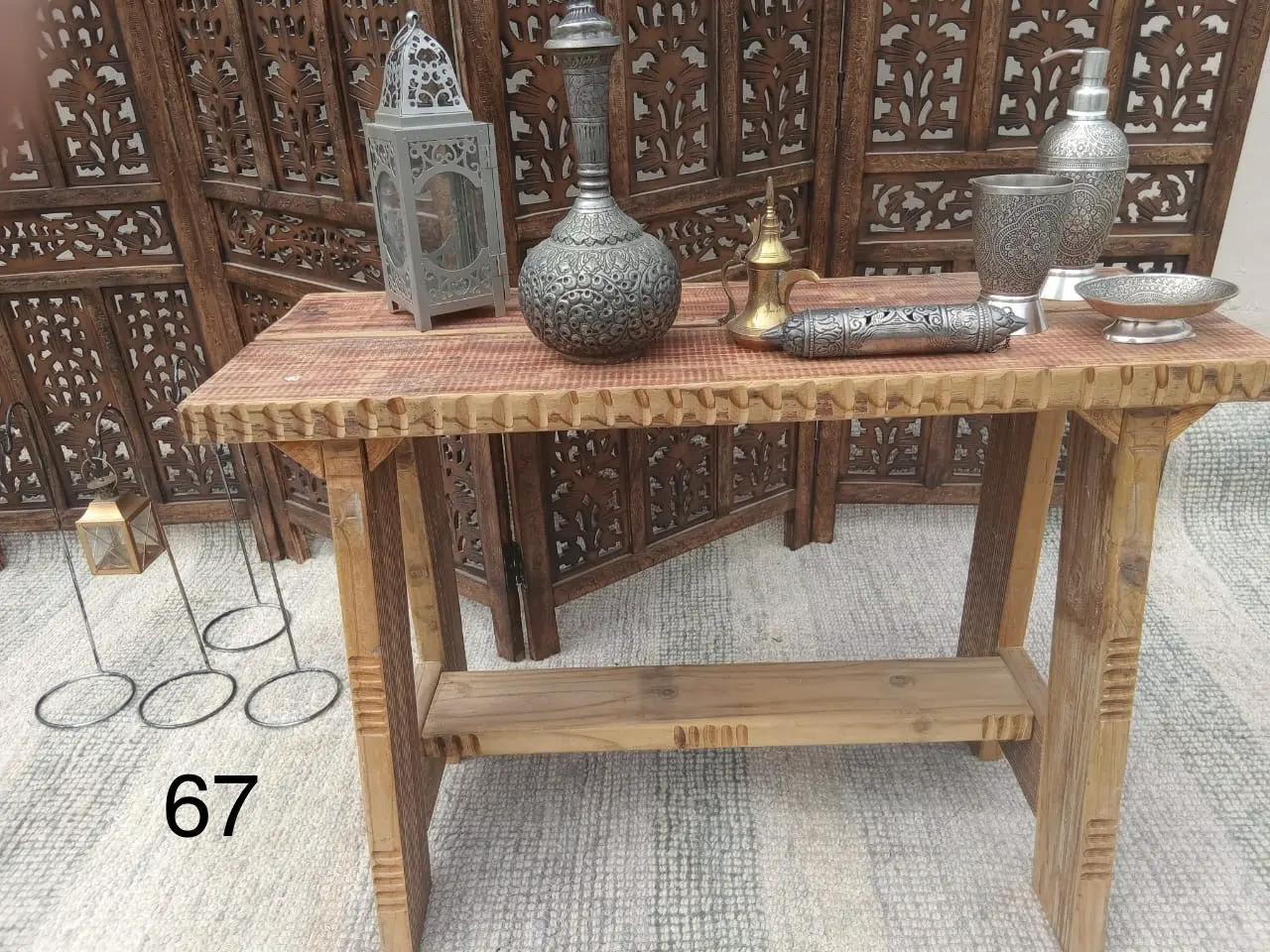 Desert Lantern Stand Set
