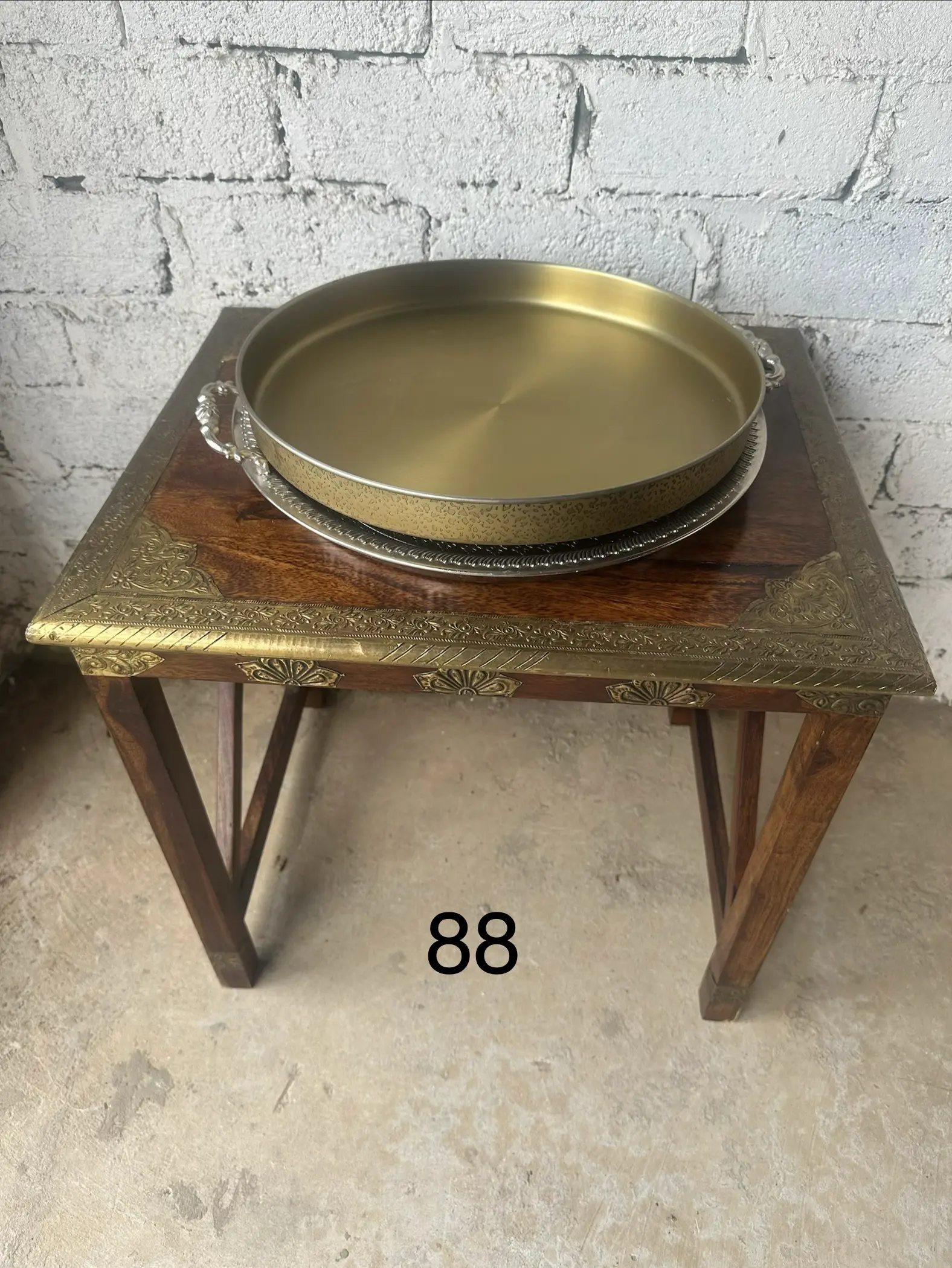 Desert Metal Serving Trays